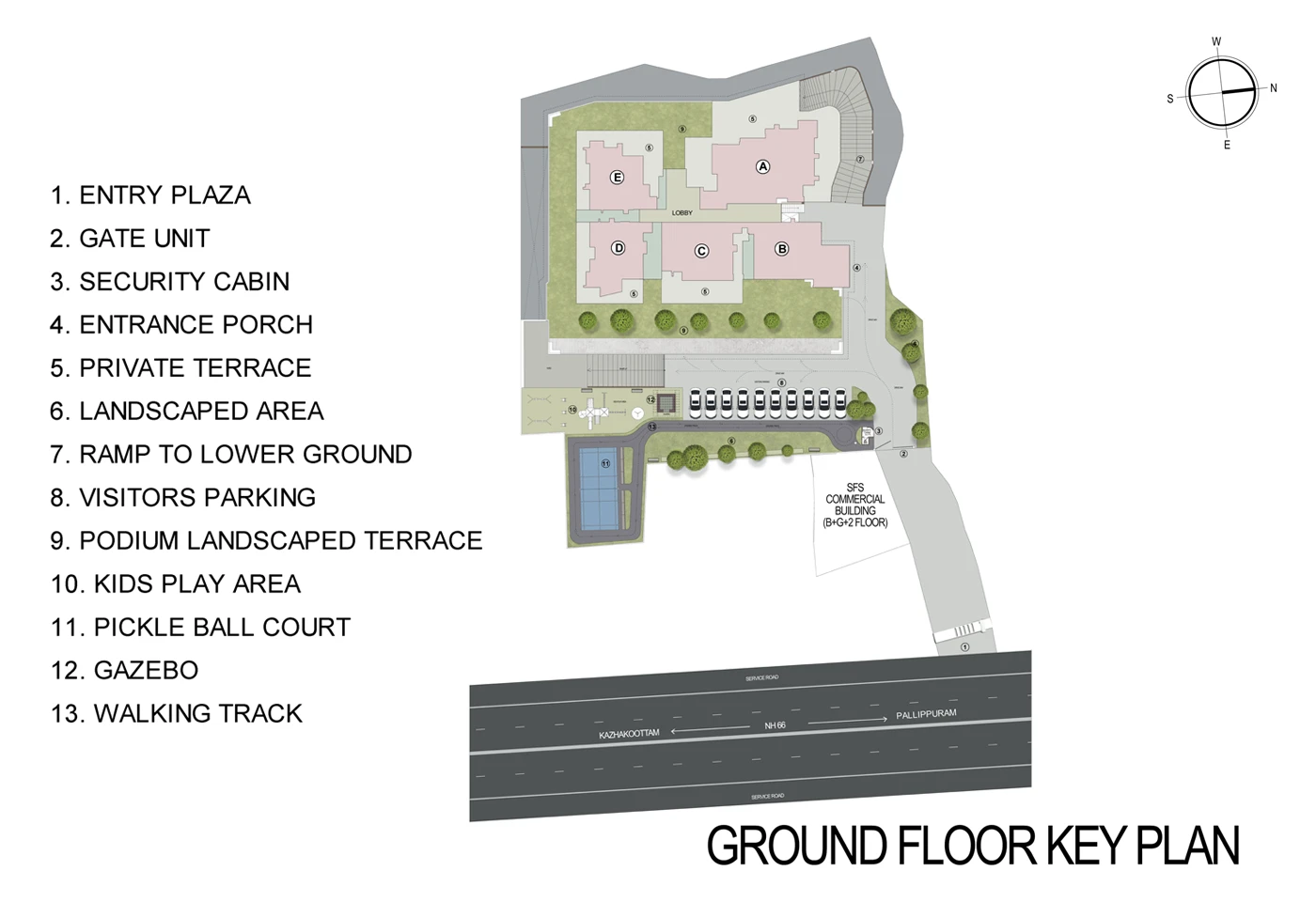 18th Floor Plan