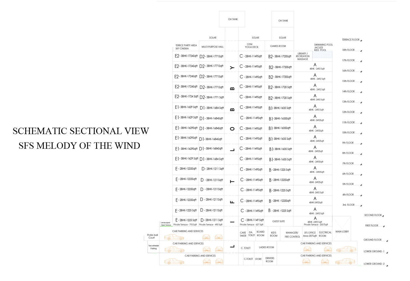 18th Floor Plan