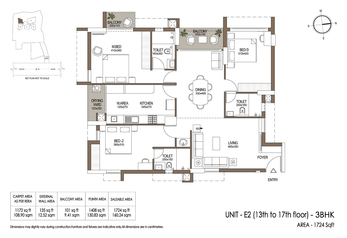 18th Floor Plan
